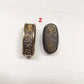 New Sword Handle Tsuka Alloy Fuchi Kashira For Japanese Samurai Katana Wakizashi Sword Fittings