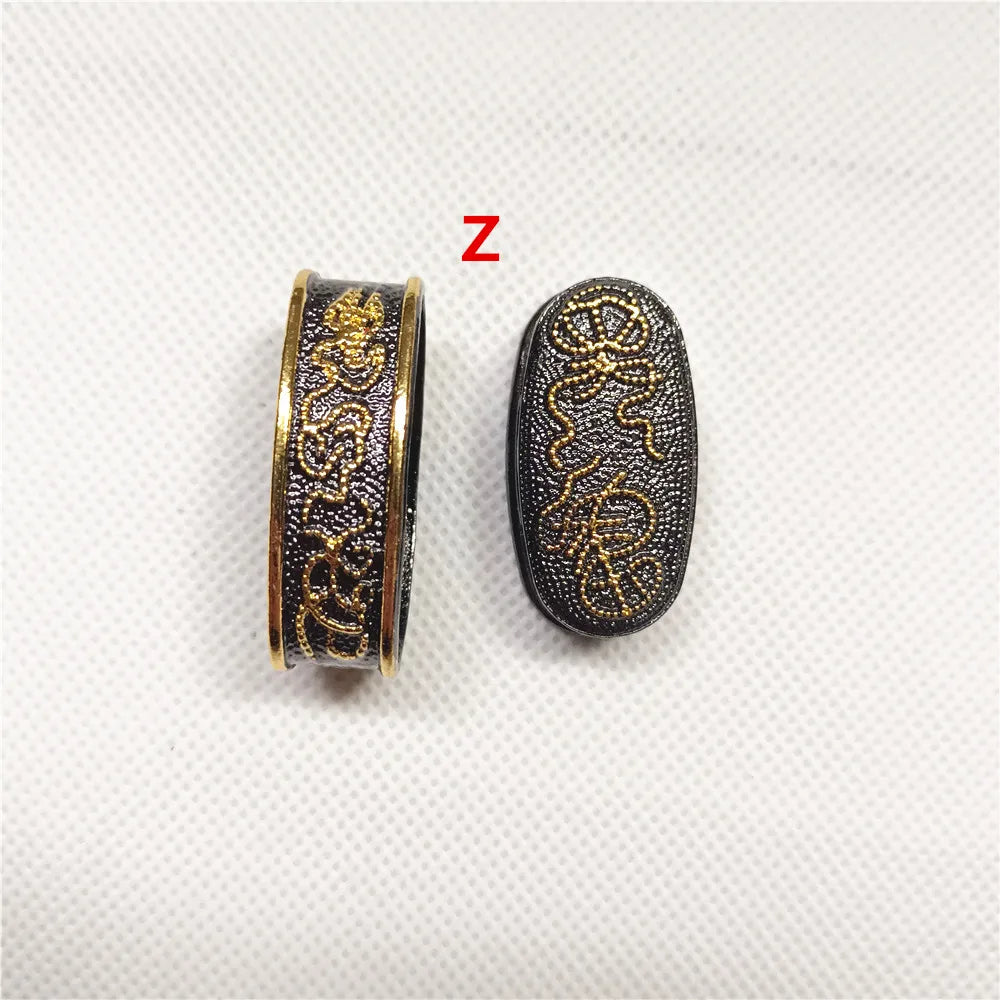 New Sword Handle Tsuka Alloy Fuchi Kashira For Japanese Samurai Katana Wakizashi Sword Fittings