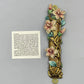 Jewish Mezuzah Case Cover Home Blessing Door Ornaments Delicate Enamel Flowers Embellished Crafts Jewish Traditional Holy Gifts