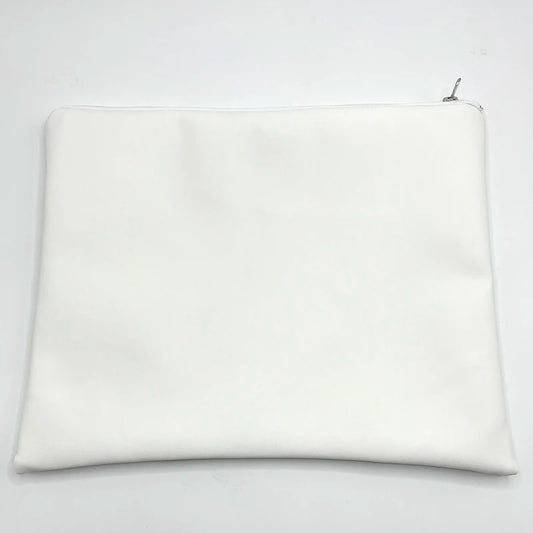 Judaica Tallit Bag White/Black Traditional Zippered Bags for Jewish Prayer Shawl Best Gift