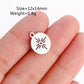 5Pcs Stainless Steel Moon&Sun&Star Charm Jewelry Making Accessories Supplies DIY Necklace Bracelet Celestial Pendants Findings