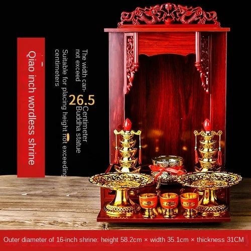 Buddhism Shrine Table, Household Statue Cabinet