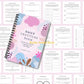W89C Daily Gratitude Planner Notebook Twin Coil Binding Gratitude Journal For Mindfulness Practice and Mental Health Tracking