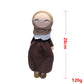 Knitted Islamic Toys Crochet Dolls Hijab Muslim Quran Ramadan Kids Halal Eid Al-Fitr Gifts Educational Plush Dolls