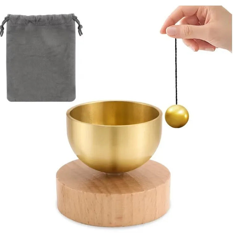 1pc Mini High Quality Singing Bowl Set for Meditation Yoga Relaxation Mindfulness Chakra Healing Clear Pleasant Tones Gift