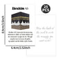 25pcs Islamic Prophet Character Cards,Content Includes Prophetic Lives,Values,Educational Visual Guide Card,Ramadan Prayers Gift