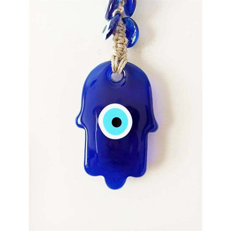 Hamsa Hand Wall Hanging Hamsa wall Art Evil Eye Home Decor Khamsa Protection Turkish Evil Eye Hand Of Fatima Nazar Boncuk Gift