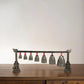 Bronze Meditation Gong With 7 Decorated Bells For Yoga Sound Healing And Relaxation Chinese Musical Percussion Instrument Set