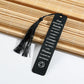Religious Stainless Steel Bookmarks with Charms，Durable Page Markers for Christians, Bible Readers & Gift - Givers