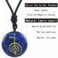 Hot Natural Crystal Quartz Cho Ku Rei Reiki Energy Symbol Pendant Ancient Spiritual Healing Necklaces Pendants Women Man Jewelry