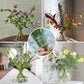 New Spiral Ikebana Stem Holder, Floral Grid for Vase Elegant Centerpiece Design Company Party Flower Arrangement Tool