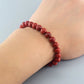 Natural Stone Real Red Jasper Prayer Bead Bracelet Women Men Rosary Stretch Elastic Bracelets Yoga Meditation Jewelry Wholesale