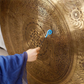 AEF5-Nepalese Gong Accessories For Sound Bath Meditations Players, Whale Stick Gong Healing Instrument