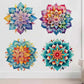 Mandala Wall Sticker Art Mural Bathroom Toilet Decor Living Room Cabinet Refrigerator Home Decoration Decals S389