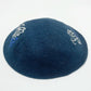 Jewish Kippah Black Hand Made Yarmulke Judaica Yamaka Kippa Yamakah Yarmulka Hat Men (15CM 5.9INCH)