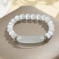 1pc Healing Handmade Stone Bracelet Turquoise Natural Malachite Gemstone Crystal Rough Bracelet Body Energy Yoga
