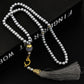 Sunspicems Allah Mohammed Rosary Bracelets TASBIH Muslim Prayer Beads Turkish Style 99 Beads Glass Pearls Charm Bracelets Gift