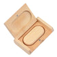 JASTER Wooden USB 2.0 Flash Drive 128GB 1PCS Free custom logo Pen drive with box 64GB 32GB 16GB Memory Stick wedding Gift U disk