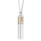 Twelve Constellations Aromatherapy Essential Oil Pendant Lockets Perfume Storage Diffuser Necklace 316L Stainless Steel Jewelry