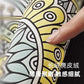 Round Large Non-slip Yoga Mat Deerskin Velvet Rubber Meditation Mat Professional Non-slip Yoga Mat