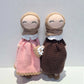 Knitted Islamic Toys Crochet Dolls Hijab Muslim Quran Ramadan Kids Halal Eid Al-Fitr Gifts Educational Plush Dolls