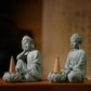 Green Sand and Gravel Buddha Statue Ornaments Creative Zen Crafts Fish Tank Aquarium Landscaping Chinese Tea Pet Home Decoration