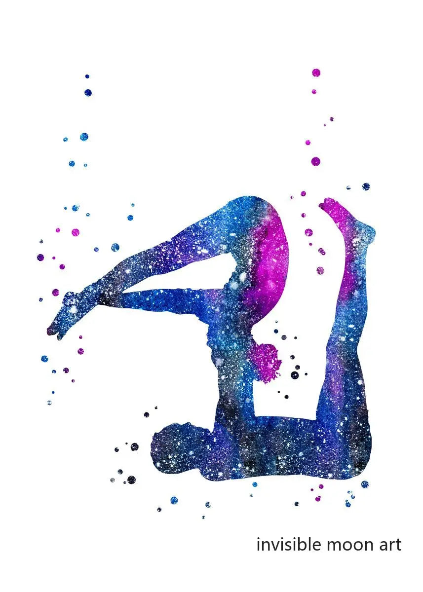 Spirituality Yoga Tree Khanda Sikh Symbol Couple Meditation  Art Poster Canvas Painting Wall Prints Picture Yoga Room Home Decor