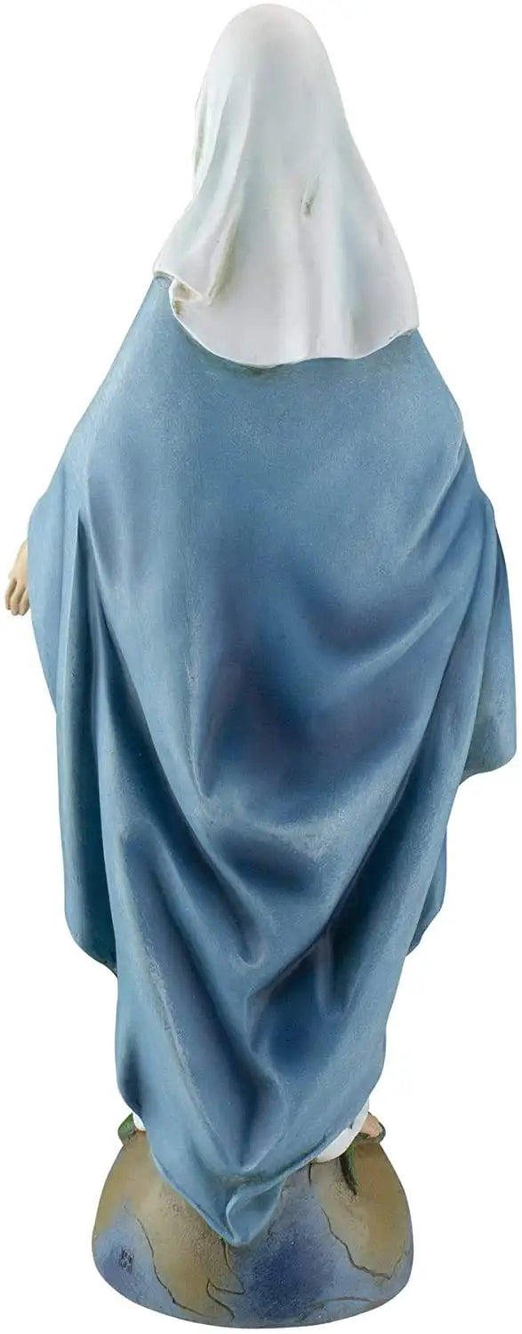 Renaissance Collection, Sacred Statues, 35cmHVirgin of Grace Figures, Religious Decoration, Catholic Sacraments, Christian Gifts