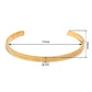 YILUOCD Stainless Steel Ayatul Kursi Cuff Bangle Islamic Muslim Arabic God Messenger Bracelet for Women Moroccan Arabic Jewelry