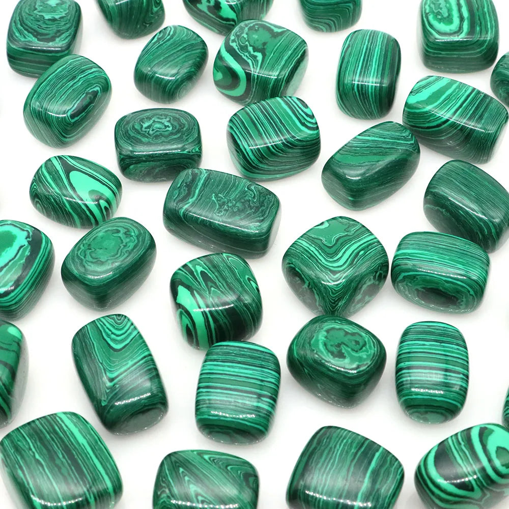 Malachite Turquoise Natural Tumbled Stone Healing Crystal Reiki Bulk Gem Quartz Mineral Specimen Tank Aquarium Garden Home Decor