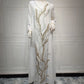 Uni Abaya Dubai Luxury Evening Dress Woman For Party Prom Modest Fashion Mesh Sequins Embroidery New in Dresses 2025