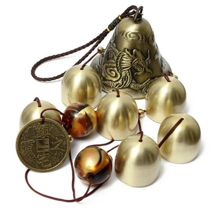 Wind Chime Ornaments, Door Hangings, Gifts, Outdoor Balcony Pendants, Metal Copper Wind Chimes, Bells, Jingle Car Pendants