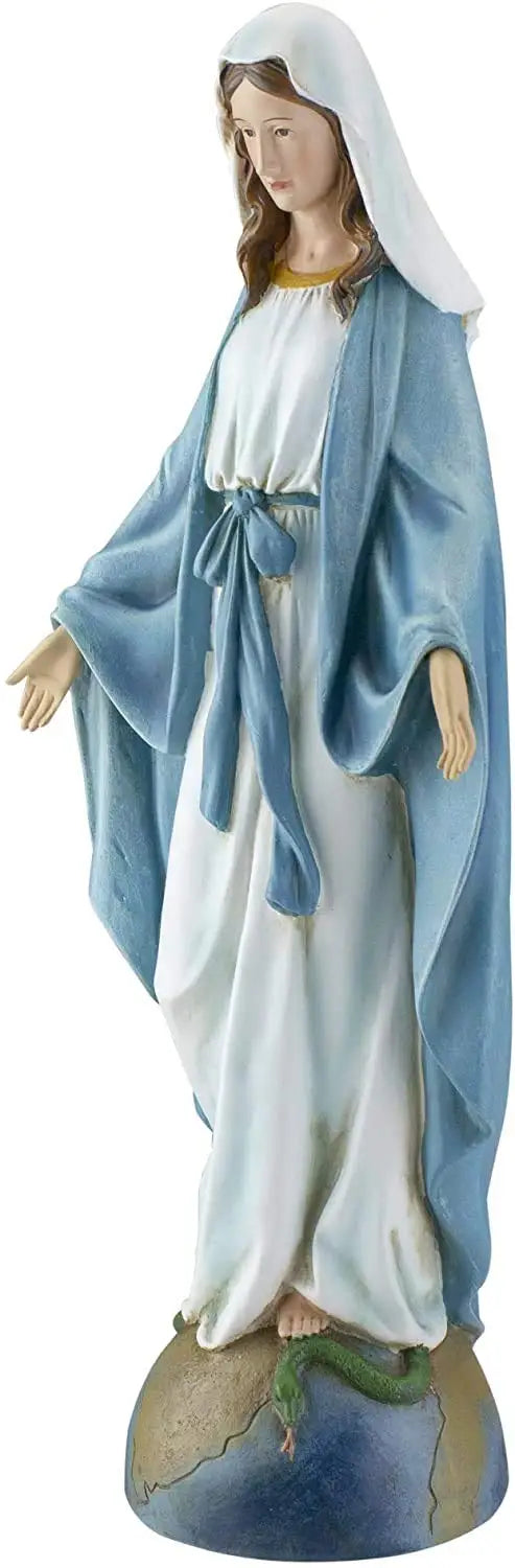 Renaissance Collection, Sacred Statues, 35cmHVirgin of Grace Figures, Religious Decoration, Catholic Sacraments, Christian Gifts