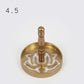 Incense Burner Accessories Copper Metal Lotus Cloud Hollow Out Printing Pressing Equipment Tools Chinese Living Room Incense