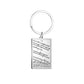 Dawapara Tarot Cards Keychains Stainless Steel Vintage Amulet Good Luck The Major Arcana Keyring Wiccan Jewelry