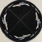 PRINTED SUEDE LEATHER KIPPAH JEWISH KIPPAH LEATHER YARMULKE KIPPAH