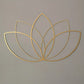 Iwa Motif Radiant Mandala Metal Wall Sculpture | Lotus Bloom Zen Decor | Halloween & Christmas Gift