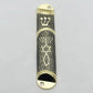 10.6cm Door Mezuzah Case Symbol of Prosperity Handcrafted Front Door Decoration for Welcoming and Protection Multipurpose