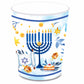 Happy Hanukkah Party Disposable Tableware Sets Paper Plates Cups Napkins Party Dinnerware Decor