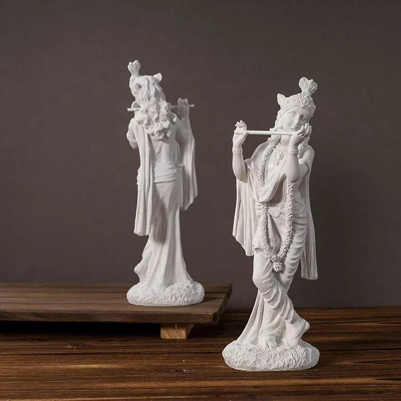 Indian God Krishna Buddha statue Sculptures and figurines  Southeast Asian Home Room Office Wealth Luck Feng Shui Decor statue