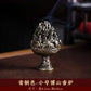 Incense Burner Sandalwood Burner Antique Decoration Mixed Natural Incense Rose Jasmine Lavender Osmanthus Sakura Smoke Cone