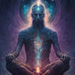 Universe Mysteries Meditation Chakras Indian Buddha Classic Religion Art Canvas Painting Abstract Figure Poster Print Home Decor