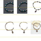 12PD Crystal Beads Stretch Rosary Bracelets with Crucifix Pendants Prayer Bracelets for Men Women Unisex Jewelry