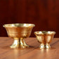 Pure Copper Drinking Bowl Brass Small Auspicious Tibetan Holy Creative Water Cup Tea  Golden Home's Gift Decorative Buddhist