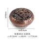 Incense Burner Accessories Copper Metal Lotus Cloud Hollow Out Printing Pressing Equipment Tools Chinese Living Room Incense