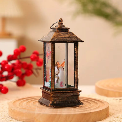 Muslim Ramadan Lantern Decor Ornament EID Mubarak LED Festival Night Light Eid Al Adha Gift Gurbang Ramadan Decoration for Home