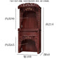 D178  Household Buddhist shrine cabinet solid wood, Guan Gong shrine cabinet God of Wealth offering cabinet