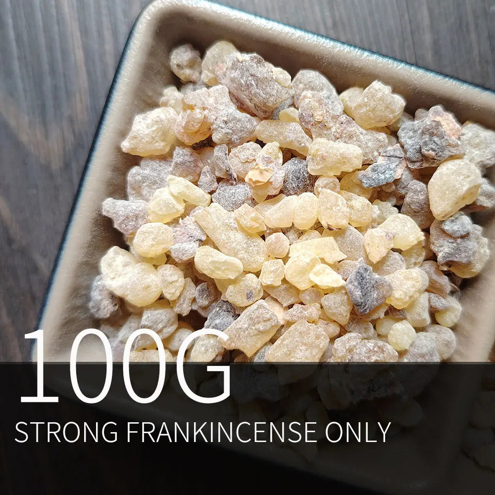 Burner and 50g Frankincense Set Premium Frankincense Minimalist Candle Heated Incense Warmer For Resin Frankincense Oil Powder