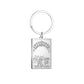 Dawapara Tarot Cards Keychains Stainless Steel Vintage Amulet Good Luck The Major Arcana Keyring Wiccan Jewelry