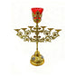 New Gilded candle holders churches religious sacraments Eastern Orthodox Jesus churches ceremonial items Christmas decorations